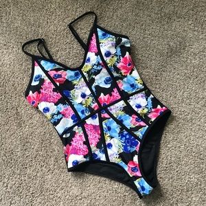 DONATING NEXT WEEK - Floral 1-piece swimsuit!